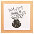 thumbnail image 1 of Home Decor Collection Crystal Art Gallery Rattan Floral Wall Art Natural Boho Home Decor, 1 of 6