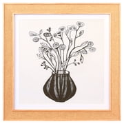 Home Decor Collection Crystal Art Gallery Rattan Floral Wall Art Natural Boho Home Decor