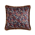 thumbnail image 1 of Home Decor Collection 20" x 20" Greystone Floral Velvet Decorative Pillow, 1 of 5