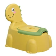 Home Decor Comfortable Training Backrest Portable Travel Potty Cartoon Dinosaur Toddler Toilet Chair Comfortable Baby Seat With For Boys And Girls 1 To 6 Year Old Childrens With Guard Lid Easy To Use