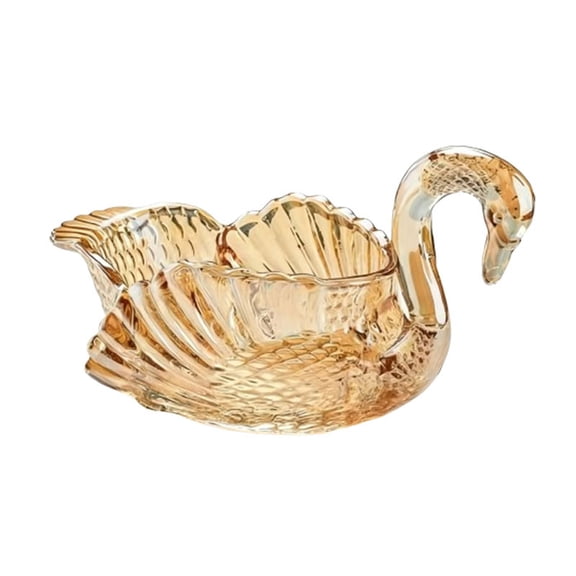 Home Decor, Crystal Bowl Decorative Centerpiece Bowl for Candy Flower Vase Table Decoration