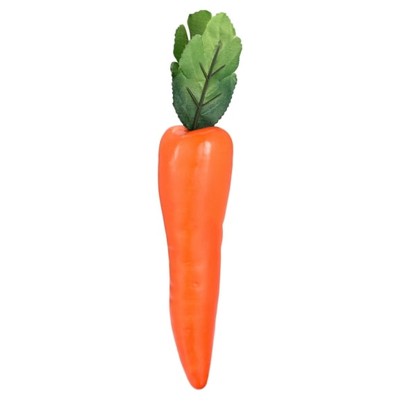 Home Decor Fake Vegetable Artificial Carrot 7.1" Length for Christmas