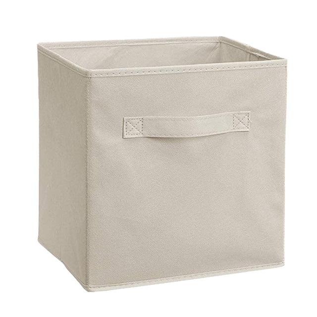 Home Decor Foldable Storage Cubes Collapsible Storage Boxes With Handles Closet Organizer Storage Box Shelf Cube Storage Organizer Non Woven Cloth Fabric Box Drawers Storage Containers