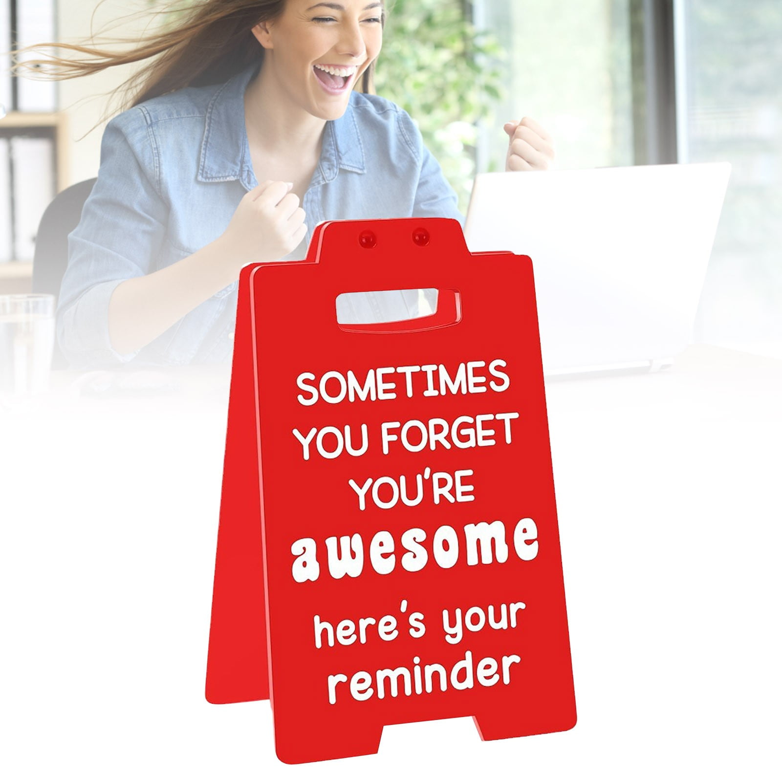 Home Decor Funny Signs Motivational Signs Red Motivational Reminder ...