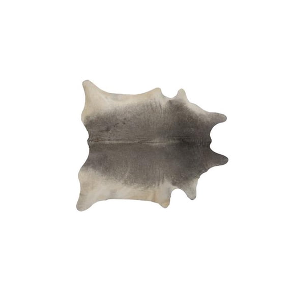 Home Decor Geneva Cowhide Rug | 1-Piece | Grey | 5'x7'