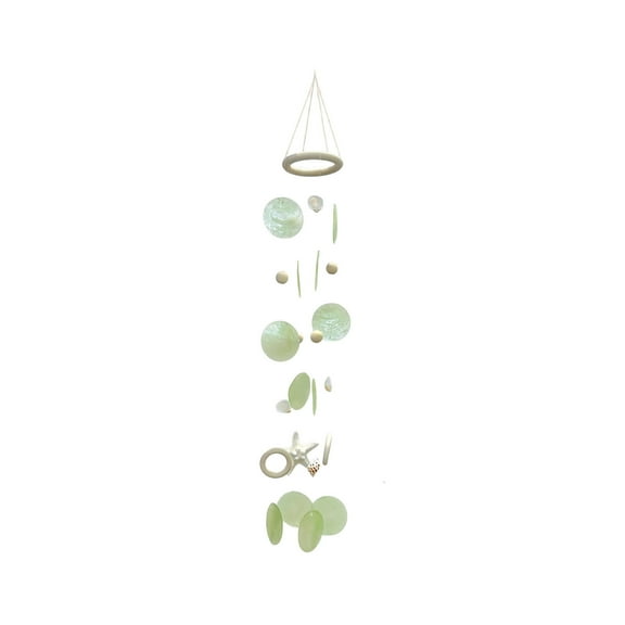 Home Decor Gifts 55*10Cm Mirror Wind Chime Wooden Wind Chime for Windowsills