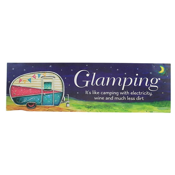 Home Decor Glamping Wall Decor Metal Camper Travel Vacation Er63340