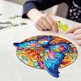 thumbnail image 1 of Home Decor Gnobogi 13.5*20.5cm Wooden Puzzle Birds Shaped Animals Wooden Puzzl Clearance, 1 of 2
