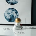 thumbnail image 1 of Home Decor Gnobogi Mini Nordic Resin Astronaut Doll Model Dollhouse Ornament Decor Toys Kids Gift Clearance, 1 of 2