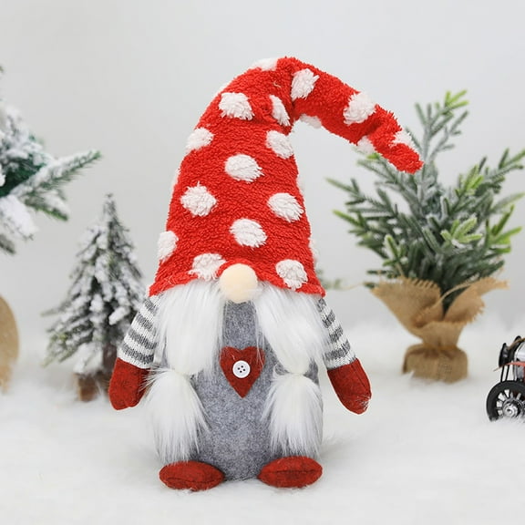 Home Decor Gnobogi Santa Rudolph Doll Cloth Birthday Present For Home Christmas Holiday Decoration Clearance