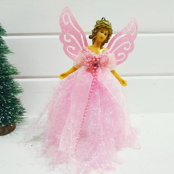 Home Decor Hangs,Christmas Wing Standing Doll Hanging Xmas Tree Pendants Home Decor
