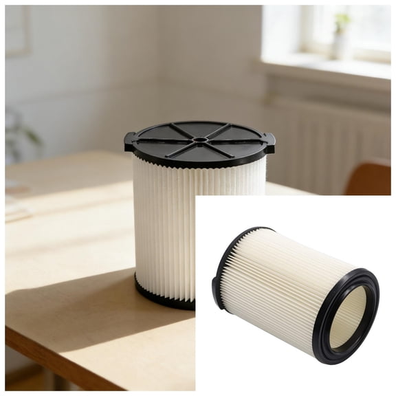 Home Decor High Efficiency Vacuum Cartridge Filters Replacement Hepa Filter Media For And Air Purification Cartridge Practical 6.9" X 6.9"