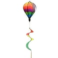 thumbnail image 1 of Home Decor Hot Air Balloon Wind Spinner Rainbow Kinetic Hanging Wind Twister (Wave), 1 of 7
