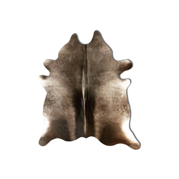 Home Decor Kobe Cowhide Rug | 1-Piece | Norman dark | 6'x7'
