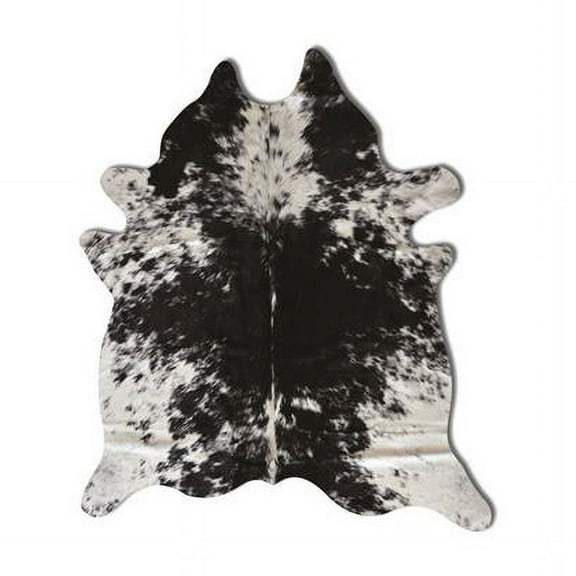 Home Decor Kobe Cowhide Rug | 1-Piece | S & p black/white | 5'x7'