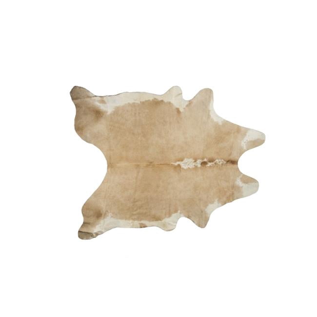 Home Decor Kobe Cowhide Rug | 1-Piece | Tan & white | 6'x7' - Walmart.com