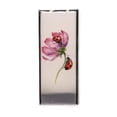 thumbnail image 1 of Home Decor Ladybug On Flower Candle Wax Unscented Handmade Flat Painted D19037, 1 of 3