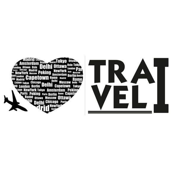 Home Decor Line Travel Wall Quote