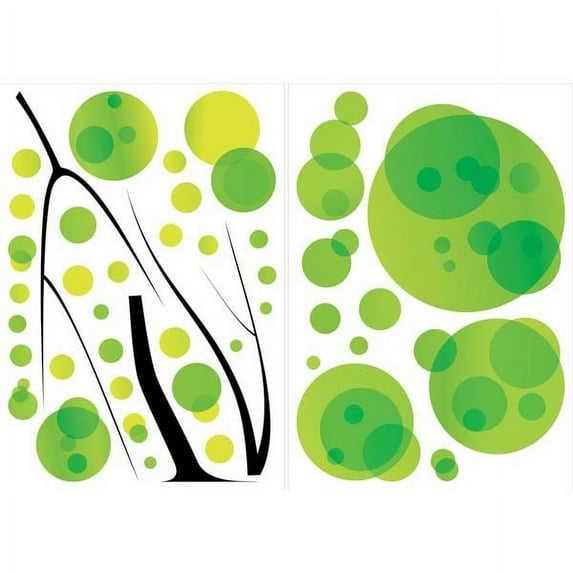 Tree In The Wind Wall Decals