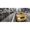 thumbnail image 1 of Home Decor Line Yellow Taxi Panoramic Wall Decals, 1 of 4