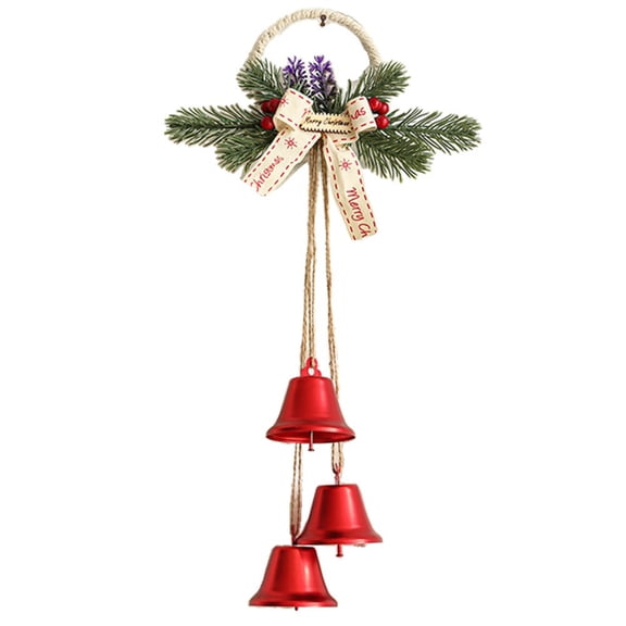 Home Decor Merry Christmas Bells Crafts Christmas Gingle Bell Christmas Tree Pendant E