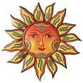 thumbnail image 1 of Home Decor Metal Sun Flower Wall Plaque Decor Hang Art Patio Fence Porch Home Garden Office, 1 of 1