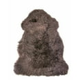 thumbnail image 1 of Home Decor Milan Sheepskin Single Rug | 1-Piece | Chocolate | 2'x3', 1 of 1