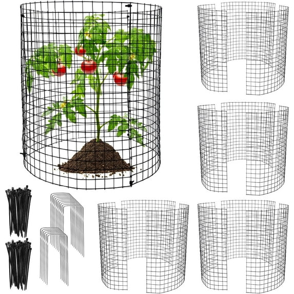 Home Decor P Lants Protector From Animals Rustproof 13.7inch Metal Mesh P Lants Cages To Keep Animals Out Wire Garden Cloche P Lant Protectors For Indoor Outdoor Garden,Clearance!