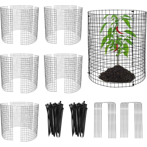 Home Decor P Lants Protector From Animals Rustproof 13.7inch Metal Mesh P Lants Cages To Keep Animals Out Wire Garden Cloche P Lant Protectors For Indoor Outdoor Garden,Clearance!
