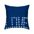 thumbnail image 1 of Home Decor Pillow Cover Living Room Sofa Cushion Cover Blue Geometric Print Pattern Cushion Cover, 1 of 5