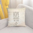 thumbnail image 1 of Home Decor Pillowcase Sofa Bed Chair Beach Shell Sea Thread Cushion Cover, 1 of 5