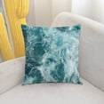 thumbnail image 1 of Home Decor Pillowcase Sofa Bed Chair Beach Shell Sea Thread Cushion Cover, 1 of 5