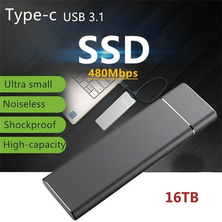 Portable SSD Type-C External Mobile Solid State Drive