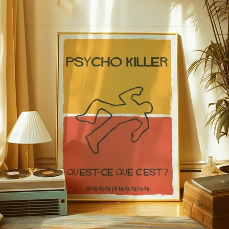 Home Decor- Psycho Killer Poster, One Sheet Wall Size 24''x36''-Gategoo