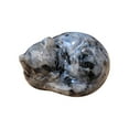 thumbnail image 1 of Home Decor Room Decor Natural Quartz Crystal Sleeping Cat Decoration Crystal Cat Sleeping Statue 2 Inch Opal Cat Crystal Statue Statue for Home Meditation， Bedroom, 1 of 3