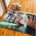 thumbnail image 1 of Home Decor Rug, Landscape Rugs, Contemporary Rug, Grand Canal Landscape Rugs, Salon Rug, Bath Rugs, Kitchen Rug, Custom Rugs, Kitchen Rugs, 1.7'x2.3' - 50x70 cm, 1 of 8