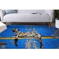 thumbnail image 1 of Home Decor Rug, Modern Rugs, Street Rugs, Printed Rugs, Banksy Leopard Rug, Soft Rugs, Painting Rugs, Leopard Graffiti Rug, Customs Rug, 3.3'x9.2' - 100x280 cm, 1 of 8