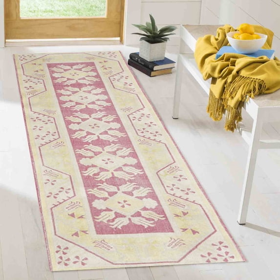 Home Decor Rugs, Luxury Rug, Pink Rug, Indoor Rugs, Cool Rugs, Moroccan Design Rugs, Personalizeds Rug, Door Mat Rug, Runner Rug, Large Rug, 2'x3' - 60x90 cm