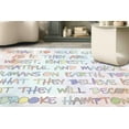 thumbnail image 1 of Home Decor Rugs, Saloon Rug, Modern Rugs, Corridor Rug, Positive Rug, Large Rugs, Motivation Rug, Housewarming Gift Rugs, Pattern Rugs, 1.7'x2.3' - 50x70 cm, 1 of 8