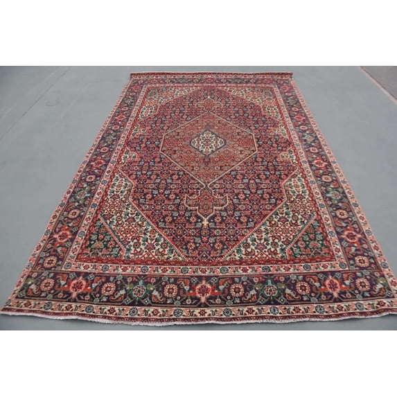 Home Decor Rugs, Turkish Rug, 6.1x9.4 ft Large Rugs, Floor Rug, Vintage Rug