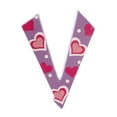 thumbnail image 1 of Ganz 4.00In Sassy Letters, Polyresin, Alphabet Wall Decor Ek5851 V-Hearts, 1 of 2