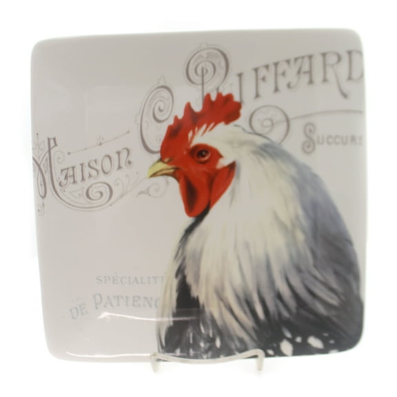 Home Decor Stoneware Plate Stone Handmade Da8443a Chicken