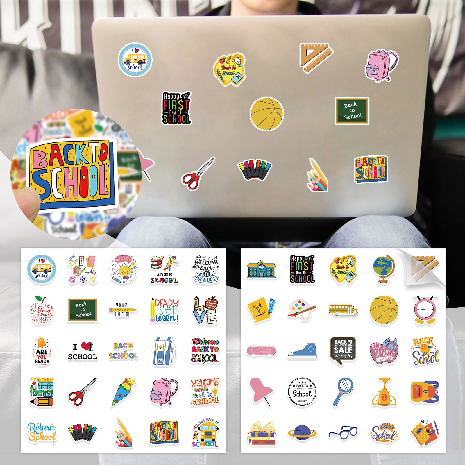 Home Decor School Supplies Graffitis Stickers Decorate Luggage Notebook