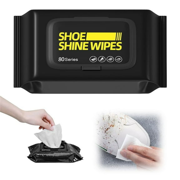 Home Decor Shoe Cleaning Wipes Cleaner For White Shoes 80 Cleaning Agents