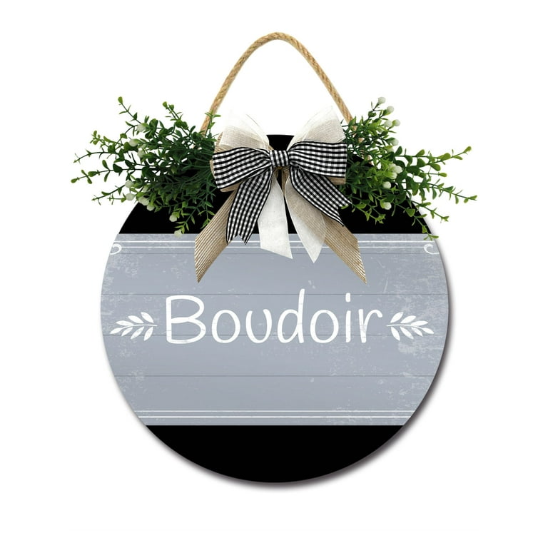 Home Decor Signs Boudoir Rustic Wooden Wall Art Signs Farmhouse