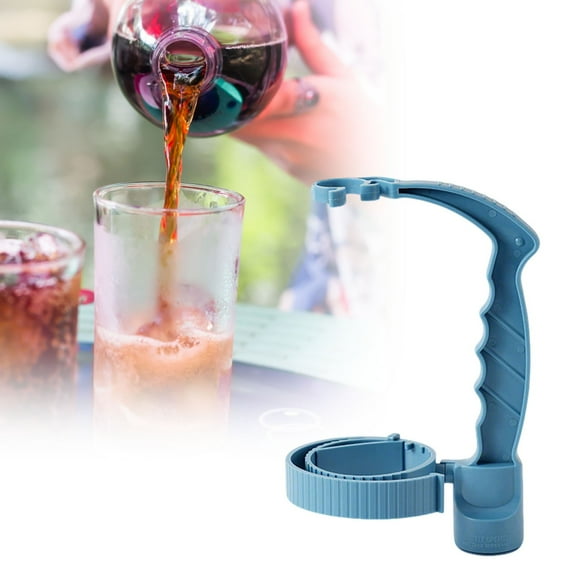 Home Decor Soda Pouring Handle Beverage Holding Grip for Soda Bottles Comfortable Detachable Design for Family Gatherings Outdoor Activities