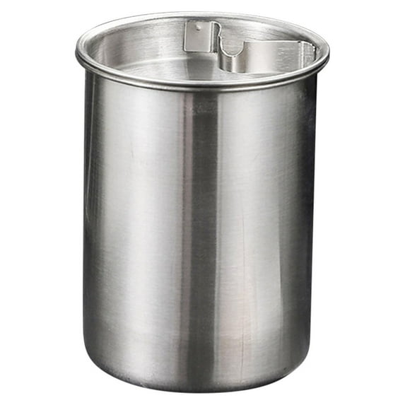 Home Decor, Stainless Steel Ashtray Commercial Hotel Ashtray Ashtray With Cover, Men Gifts