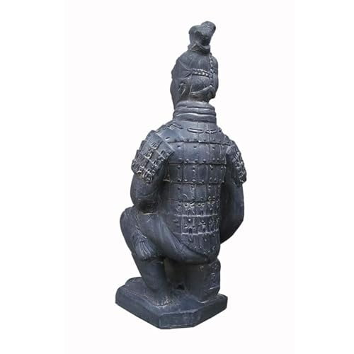 Home Decor Statue - Art Statue, Qin Terracotta Warriors and Horses Statue Sculptures, Clay Chinese Soldiers and Warriors Art Statue Models