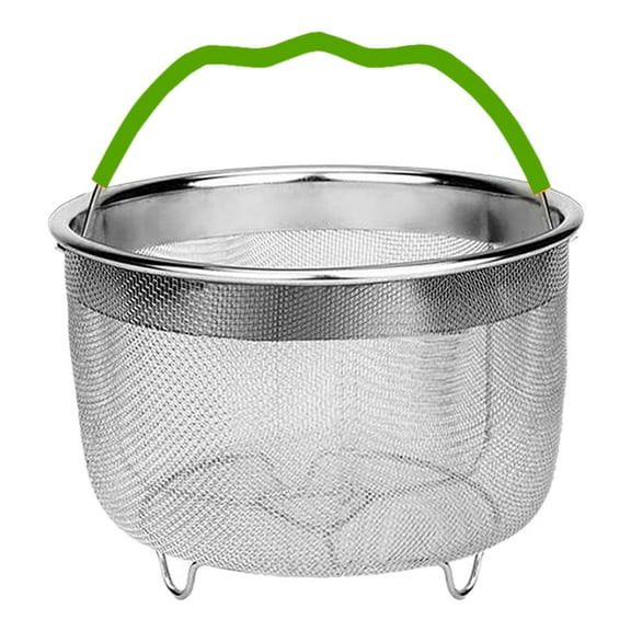 Home Decor Steamer Basket Mesh Steaming Basket Stainless Steel Strainer and Insert for 6 Q T Q Uart Instant Pots Accessories with Handle