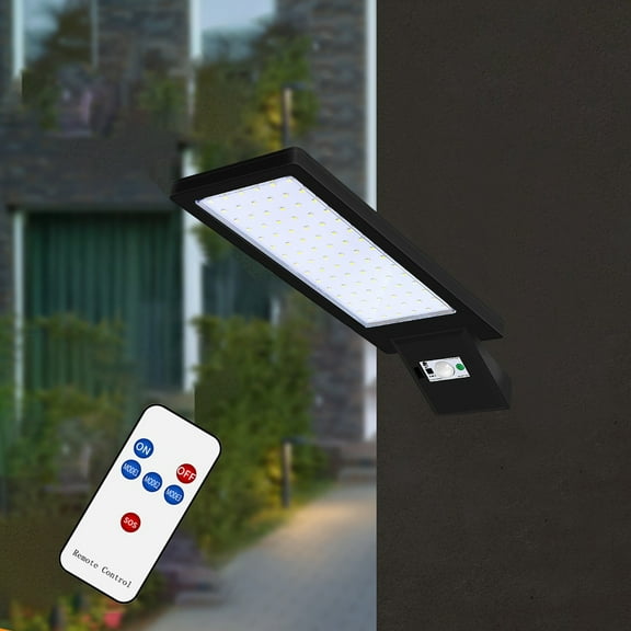 Home Decor, Street Outdoor Led Security Floods Lights Outdoor With Remote Control IP65 Lamp For Yard Garden Street, Women Gifts